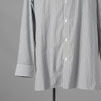 th products TARO HORIUCHI タロウ ホリウチ / 美品 25SS "ROMAN" Midsize Shirt  esteneige broad cloth 長袖シャツ / 2501 SH29 103 / size 1 (GRAY) 352111-in-ue