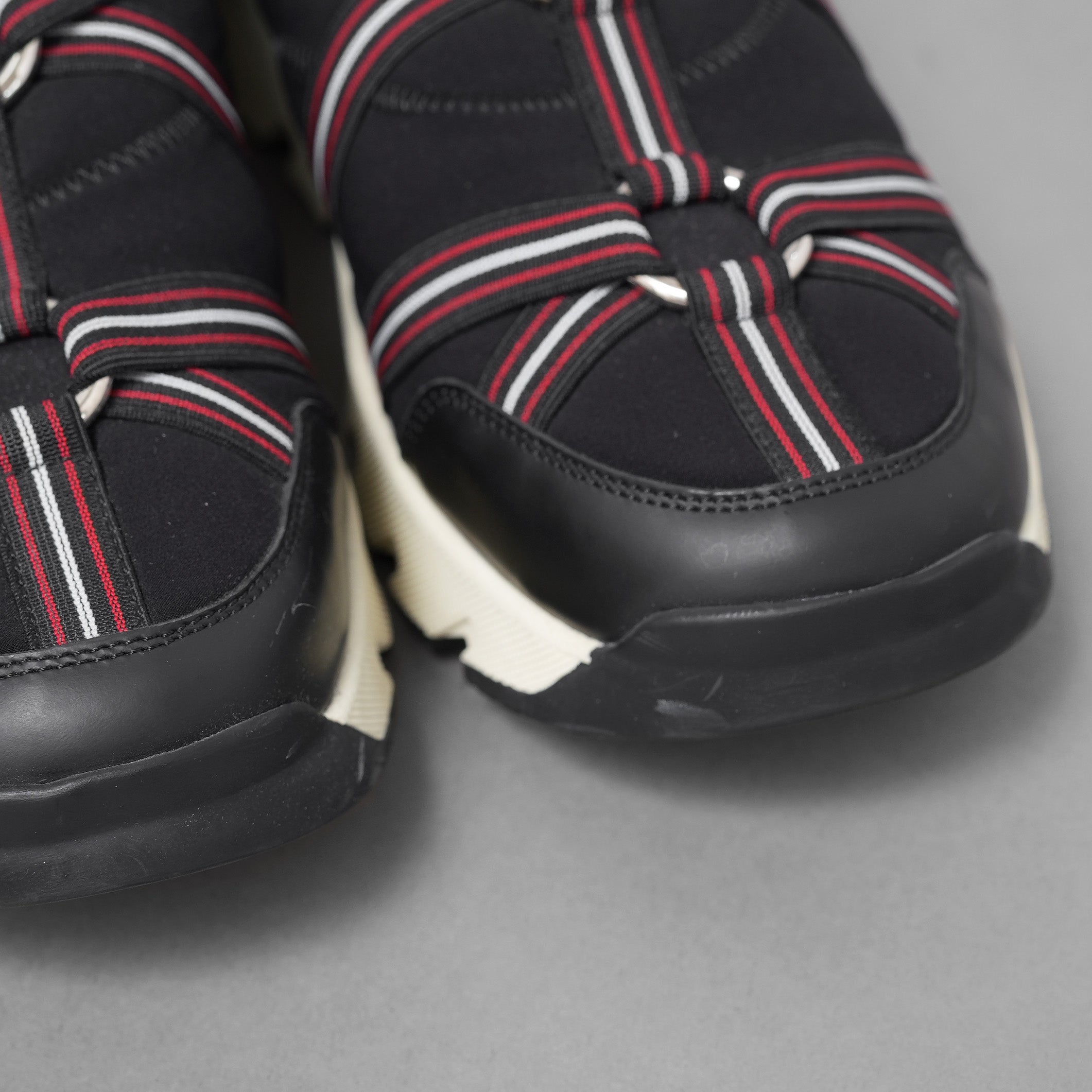 Dior homme ディオールオム / 17SS ネオプレン ハーネス ローカットスニーカー /  17EDC / size 41  (25.5cm) BLACK