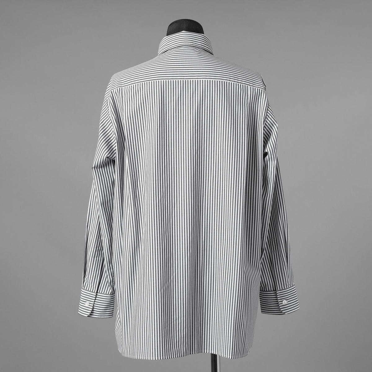 th products TARO HORIUCHI タロウ ホリウチ / 美品 25SS "ROMAN" Midsize Shirt  esteneige broad cloth 長袖シャツ / 2501 SH29 103 / size 1 (GRAY) 352111-in-ue