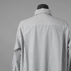 th products TARO HORIUCHI タロウ ホリウチ / 美品 25SS "ROMAN" Midsize Shirt  esteneige broad cloth 長袖シャツ / 2501 SH29 103 / size 1 (GRAY) 352111-in-ue
