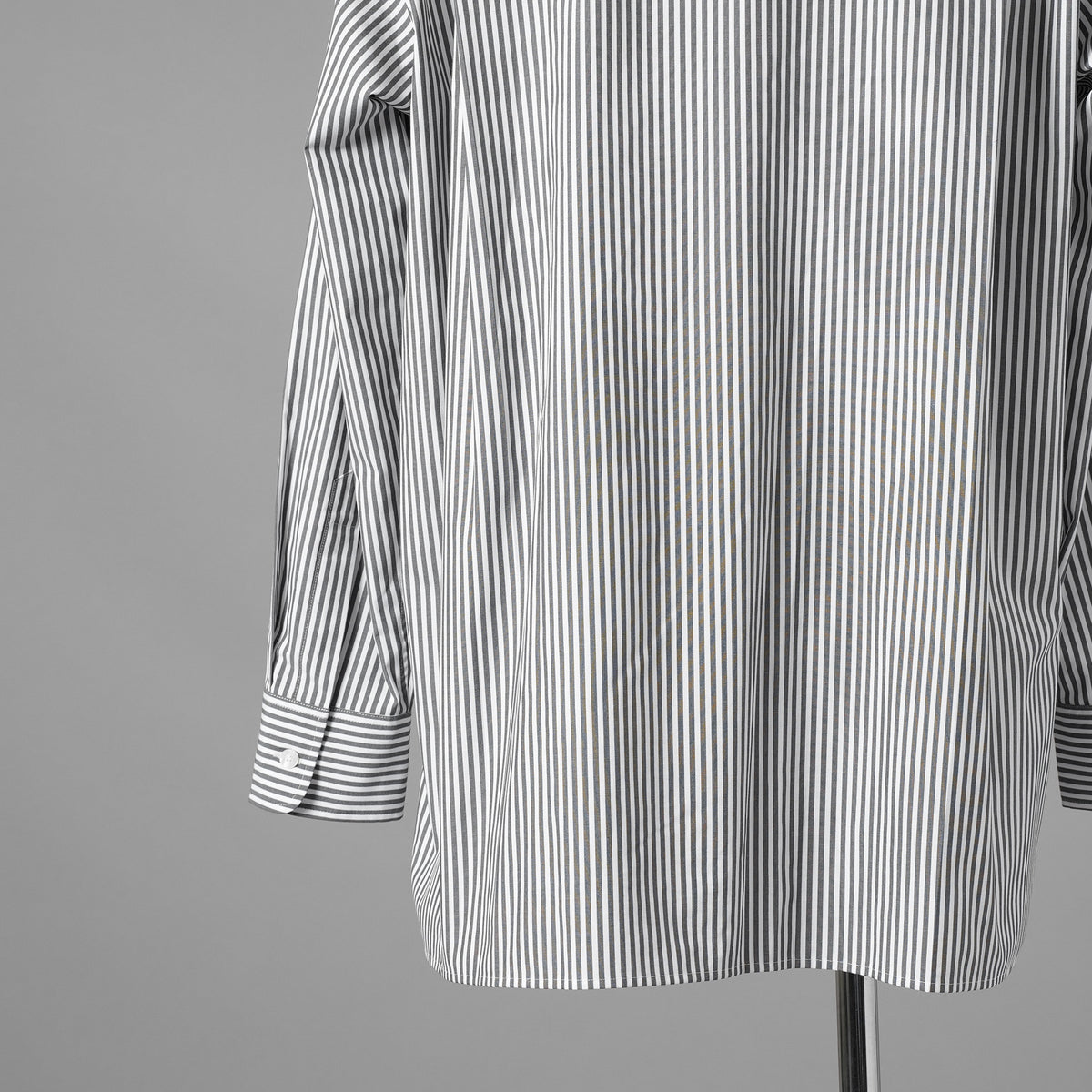 th products TARO HORIUCHI タロウ ホリウチ / 美品 25SS "ROMAN" Midsize Shirt  esteneige broad cloth 長袖シャツ / 2501 SH29 103 / size 1 (GRAY) 352111-in-ue