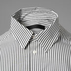 th products TARO HORIUCHI タロウ ホリウチ / 美品 25SS "ROMAN" Midsize Shirt  esteneige broad cloth 長袖シャツ / 2501 SH29 103 / size 1 (GRAY) 352111-in-ue