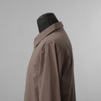 Rick Owens リックオウエンス / 23SS EDFU OFFICE SHIRT オフィスシャツ フライトフロント 長袖シャツ / RU01C4299-P / size 48 (DUST)