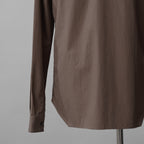 Rick Owens リックオウエンス / 23SS EDFU OFFICE SHIRT オフィスシャツ フライトフロント 長袖シャツ / RU01C4299-P / size 48 (DUST)