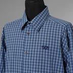 DIESEL ディーゼル / 美品 25SS S-SIMPLY-DLBV 長袖シャツ / A19437 / size 48 (BLUE) 352112-in-ue