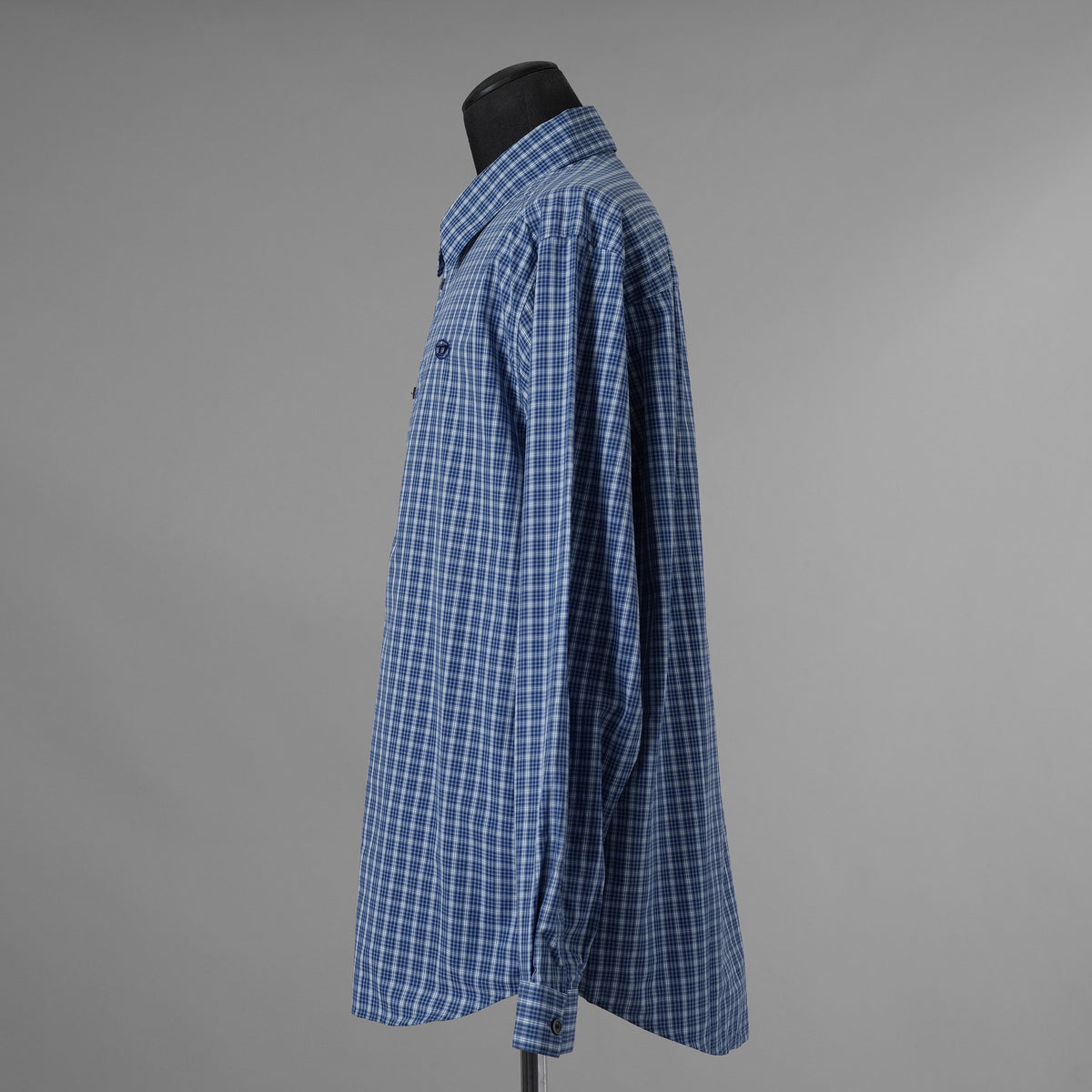 DIESEL ディーゼル / 美品 25SS S-SIMPLY-DLBV 長袖シャツ / A19437 / size 48 (BLUE) 352112-in-ue