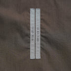 Rick Owens リックオウエンス / 23SS EDFU OFFICE SHIRT オフィスシャツ フライトフロント 長袖シャツ / RU01C4299-P / size 48 (DUST)