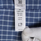 DIESEL ディーゼル / 美品 25SS S-SIMPLY-DLBV 長袖シャツ / A19437 / size 48 (BLUE) 352112-in-ue