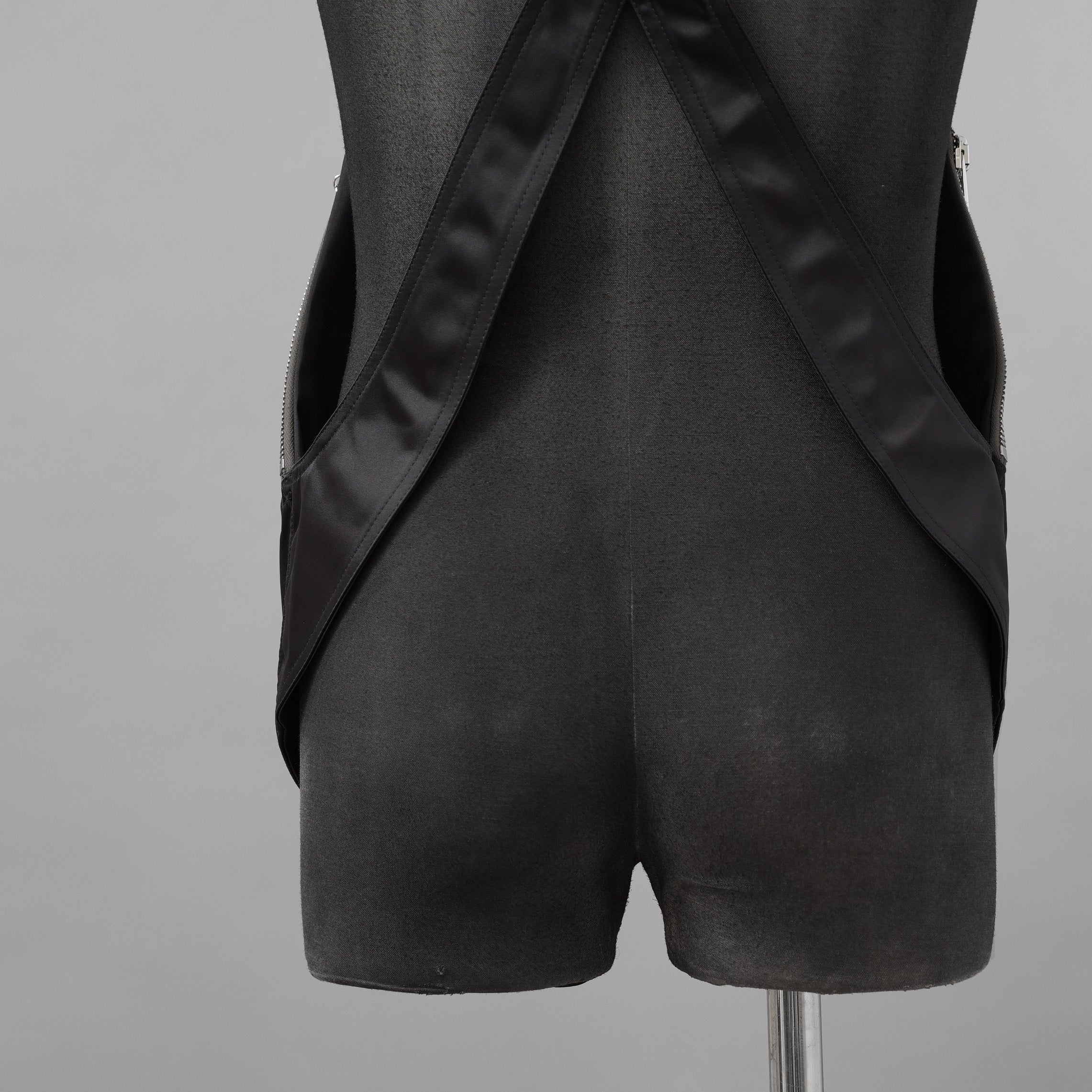 Rick Owens リックオウエンス / 美品 22AW STROBE / Bauhaus Vest バウハウス ベスト / RU02B2763-NBR / size 48 (BLACK)