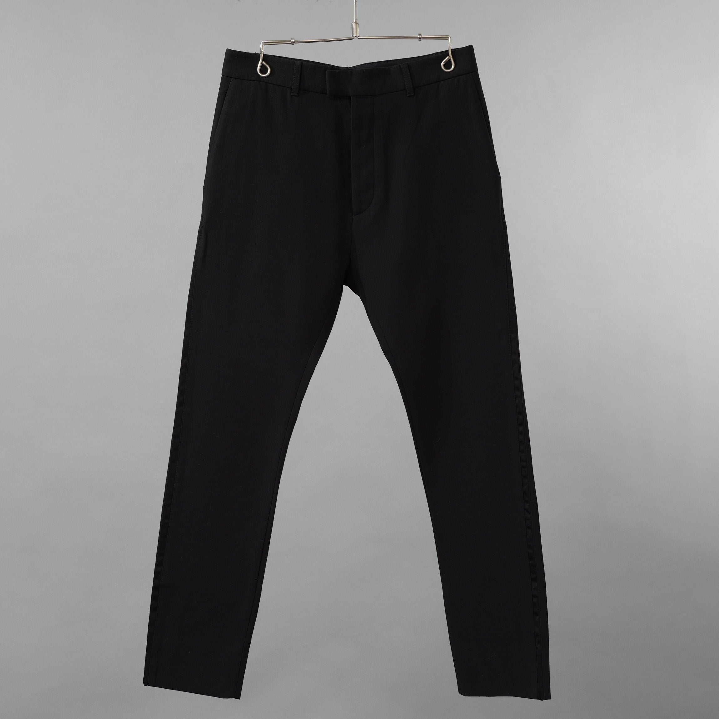 BALMAIN バルマン / 17SS ミッドライズ ストレート パンツ / POHT540D367G / size 44 (BLACK)