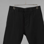 BALMAIN バルマン / 17SS ミッドライズ ストレート パンツ / POHT540D367G / size 44 (BLACK)