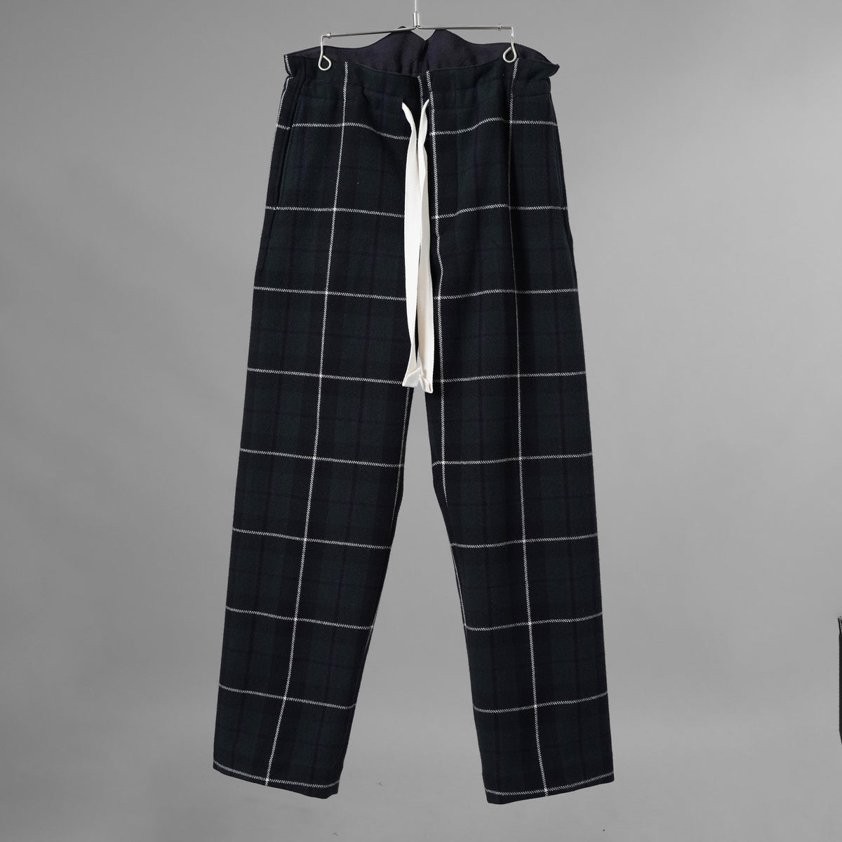 SUS-SOUS シュスー / 美品 20AW trousers ceremony セレモニートラウザーズ ワイドパンツ / 06-SS02007b / size 9 (GREEN) 123029-alm