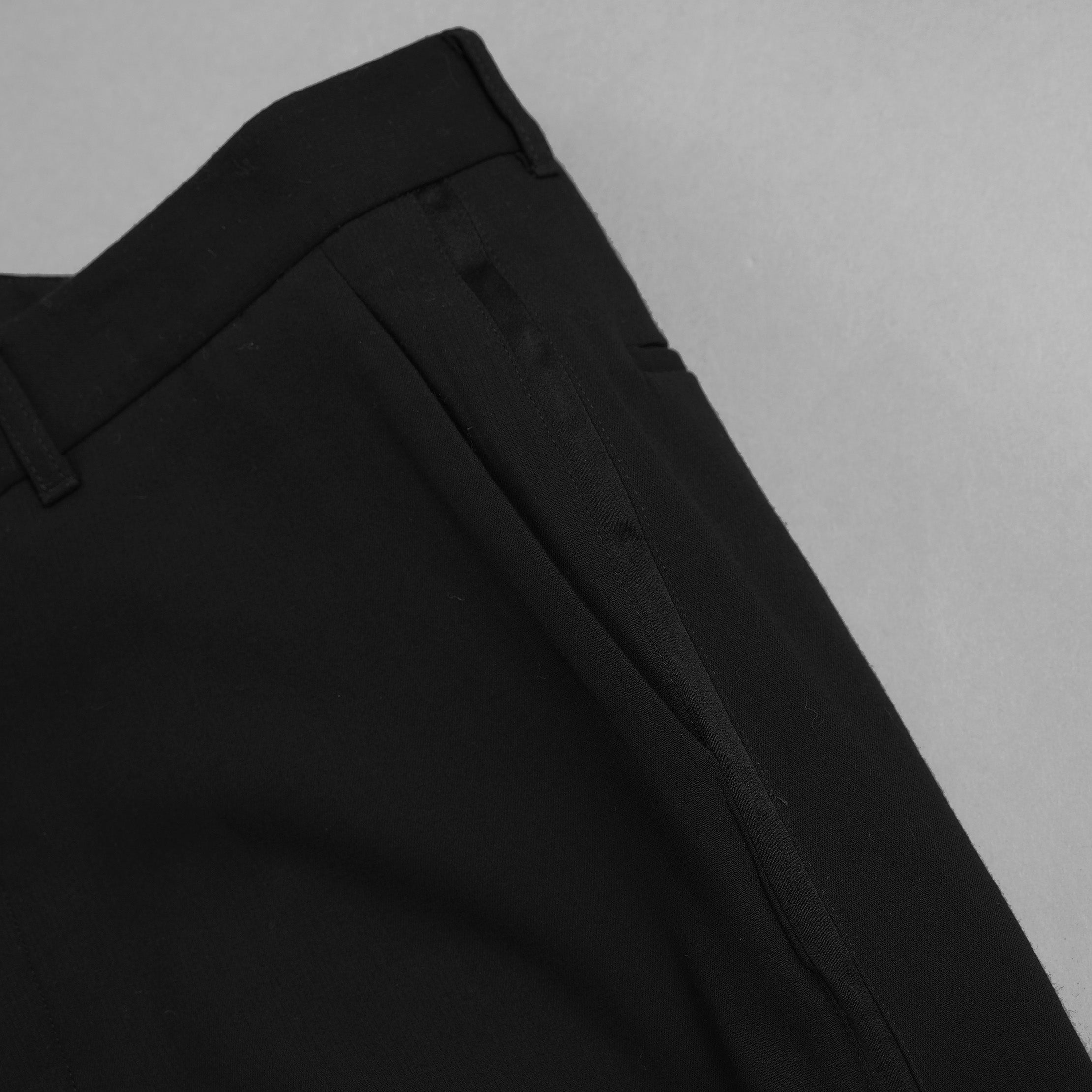 BALMAIN バルマン / 17SS ミッドライズ ストレート パンツ / POHT540D367G / size 44 (BLACK)