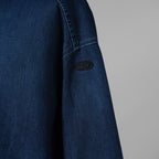 DIESEL ディーゼル / 美品 24AW D-FLOW-FSE ハーフジップ デニム プルオーバーシャツ 長袖シャツ / P01375 / size XS (INDIGO) 352116-in-ue