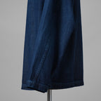 DIESEL ディーゼル / 美品 24AW D-FLOW-FSE ハーフジップ デニム プルオーバーシャツ 長袖シャツ / P01375 / size XS (INDIGO) 352116-in-ue