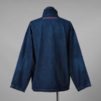 DIESEL ディーゼル / 美品 24AW D-FLOW-FSE ハーフジップ デニム プルオーバーシャツ 長袖シャツ / P01375 / size XS (INDIGO) 352116-in-ue