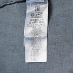 DIESEL ディーゼル / 美品 24AW D-FLOW-FSE ハーフジップ デニム プルオーバーシャツ 長袖シャツ / P01375 / size XS (INDIGO) 352116-in-ue