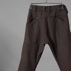 DEVOA デヴォア / 21AW Slim Pants スリムパンツ パンツ / size 1 (LAVA STONE) 352115-in-ue