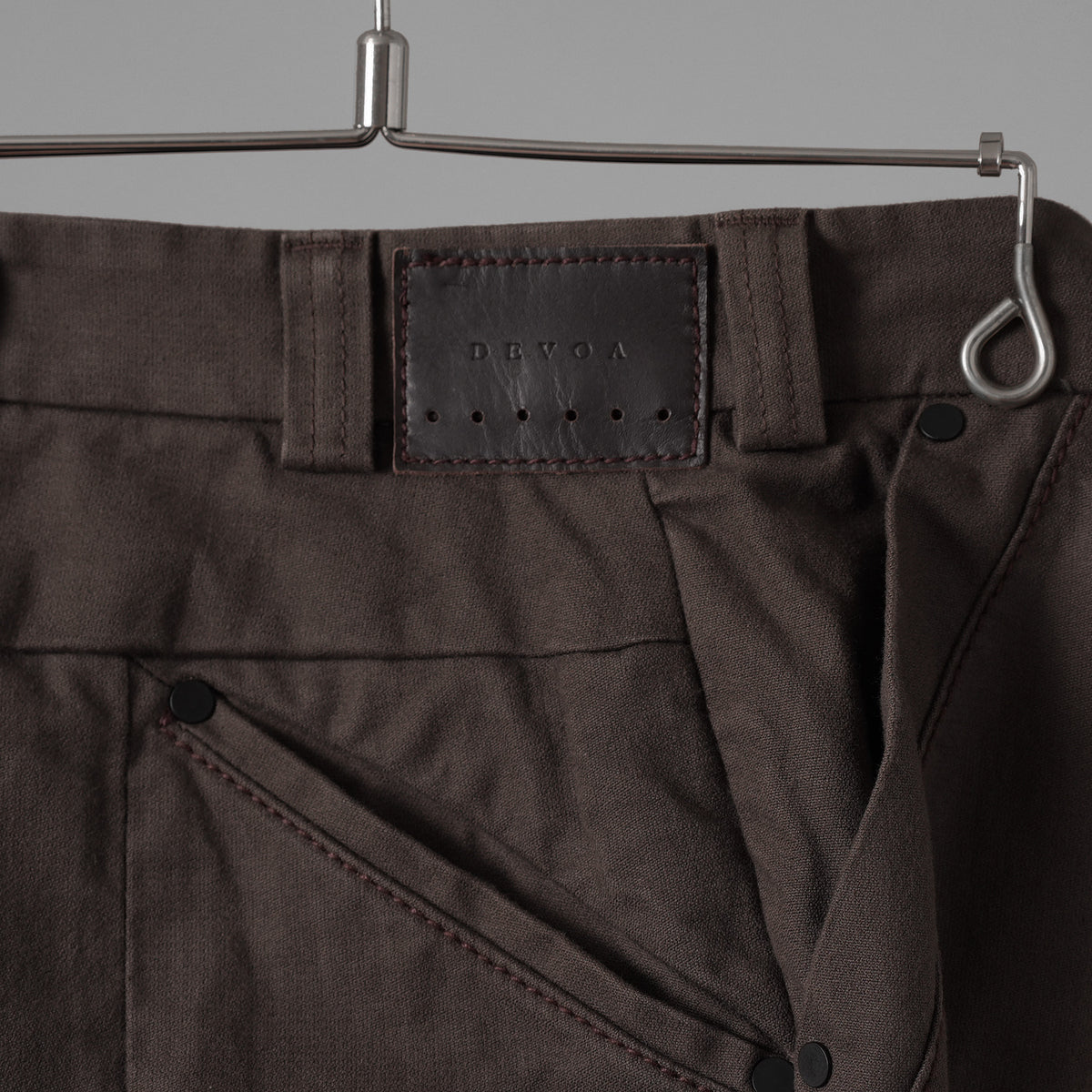 DEVOA デヴォア / 21AW Slim Pants スリムパンツ パンツ / size 1 (LAVA STONE) 352115-in-ue