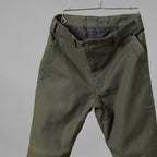 DEVOA デヴォア / 21AW Slim Pants スリムパンツ パンツ / size 1 (OLIVE) 352114-in-ue