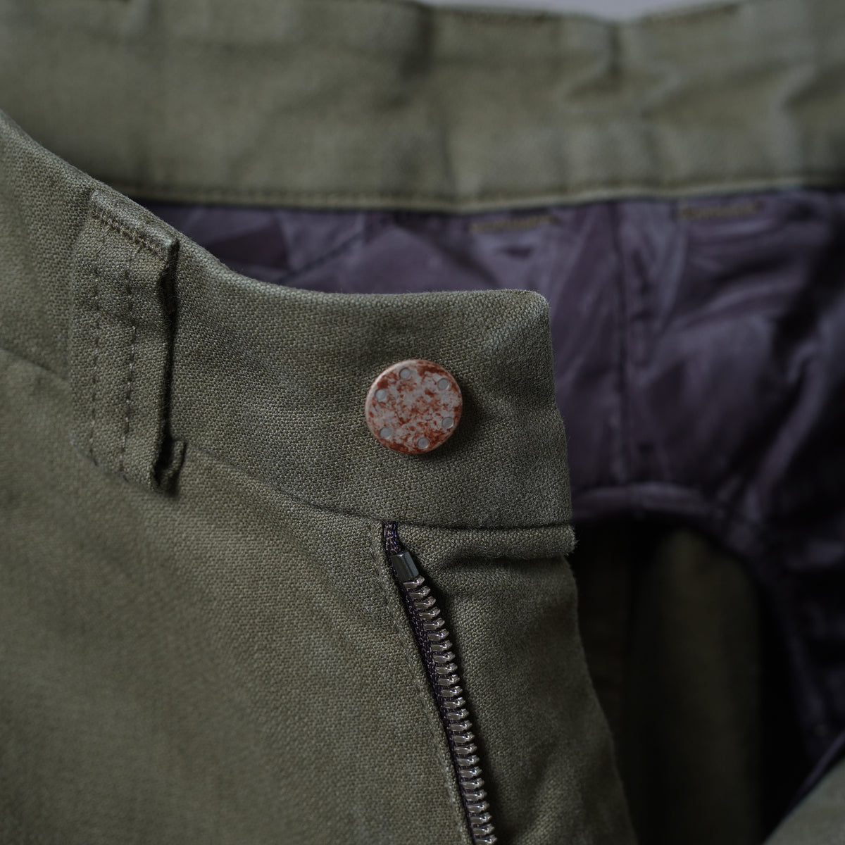 DEVOA デヴォア / 21AW Slim Pants スリムパンツ パンツ / size 1 (OLIVE) 352114-in-ue