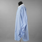 Maison Margiela メゾンマルジェラ / 美品 21SS マンダリンカラーシャツ 長袖シャツ / S50DL0481-S52925 / size 40 ( SAX BLUE )