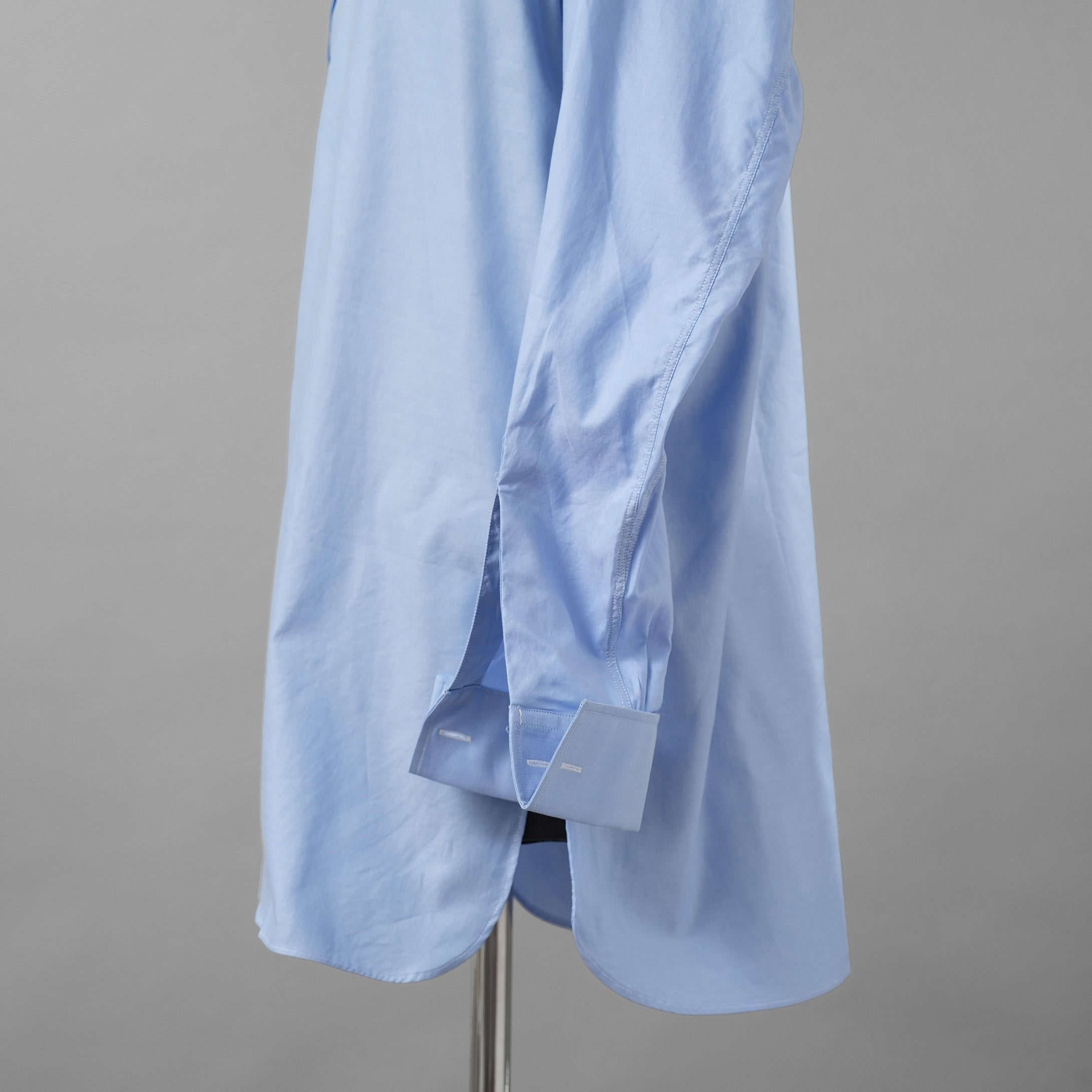 Maison Margiela メゾンマルジェラ / 美品 21SS マンダリンカラーシャツ 長袖シャツ / S50DL0481-S52925 / size 40 ( SAX BLUE )