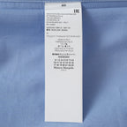 Maison Margiela メゾンマルジェラ / 美品 21SS マンダリンカラーシャツ 長袖シャツ / S50DL0481-S52925 / size 40 ( SAX BLUE )