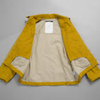SONG FOR THE MUTE ソングフォーザミュート / 24AW 24.1 THE DREAMERS Destroyed Pleated Zip Up Jacket ジャケット / 241_MJK105_BULETMST / size 46 (MASTARD)