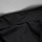 KAZUYUKI KUMAGAI ATTACHMENT カズユキ クマガイ アタッチメント / 20SS 塩縮タスランナイロンタフタ スタンドカラー コート / AC01-211 / size 2 (BLACK) 123032-alm