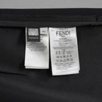 FENDI フェンディ / 美品 22AW タック ショートパンツ / キュロット / FR6336 AGTS / size 42 (BLACK) レディース