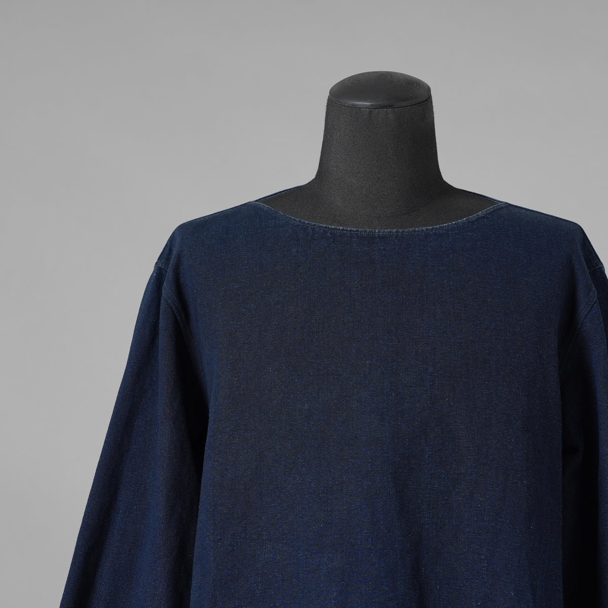 SUS-SOUS シュスー / 美品 20AW sleeping shirts 長袖シャツ / 04-SS01406 / size 9 (INDIGO) 123034-alm