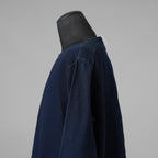 SUS-SOUS シュスー / 美品 20AW sleeping shirts 長袖シャツ / 04-SS01406 / size 9 (INDIGO) 123034-alm