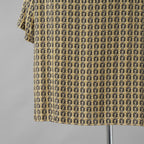 FENDI フェンディ / 美品 22SS レーヨン FFロゴ 総柄  ルーズフィット 半袖シャツ / FS0795 AFXE / size 40 (GOLD × BLACK)