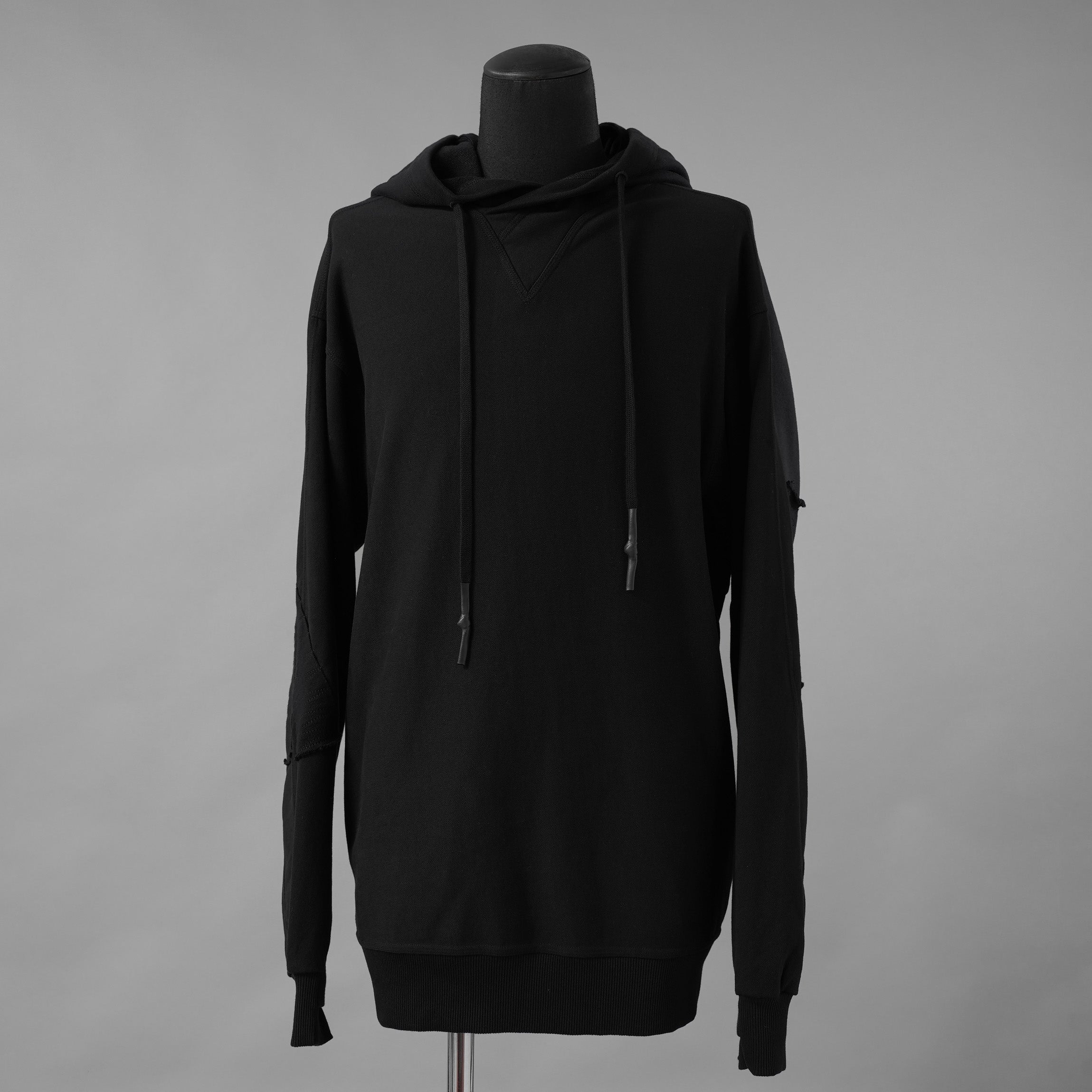 11 BY BORIS BIDJAN SABERI × Reeboc コラボ / 美品 25SS LTD CONSTRUCTED HOODIE パーカー / RMBB 00S C 99FLE001 / size M (BLACK)