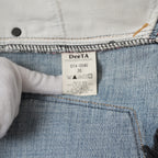 STRUM × DeeTA ストラム コラボ / 16AW JEFFLY PUNK & ROCK SLIM  クラッシュ＆リペア加工 デニムパンツ / DTA-004D / size 30 (INDIGO) 123033-alm