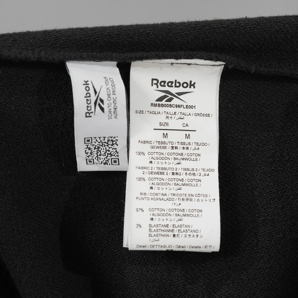 11 BY BORIS BIDJAN SABERI × Reebok コラボ / 美品 25SS LTD CONSTRUCTED HOODIE パーカー / RMBB 00S C 99FLE001 / size M (BLACK)