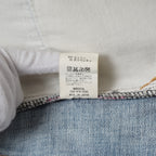 STRUM × DeeTA ストラム コラボ / 16AW JEFFLY PUNK & ROCK SLIM  クラッシュ＆リペア加工 デニムパンツ / DTA-004D / size 30 (INDIGO) 123033-alm