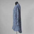 希少 incarnation インカネーション / 美品 24SS HAND STITCH WASHI CREW NECK 和紙 CARDIGAN カーディガン / size M (FADED BLUE) 352119-in-ue