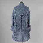 希少 incarnation インカネーション / 美品 24SS HAND STITCH WASHI CREW NECK 和紙 CARDIGAN カーディガン / size M (FADED BLUE) 352119-in-ue
