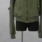 Rick Owens リックオウエンス / 美品 23SS EDFU / Geth Jogger Bomber Jacket ゲス ジョガー ボンバー ジャケット / RU01C4284-BA / size M (MOSS)