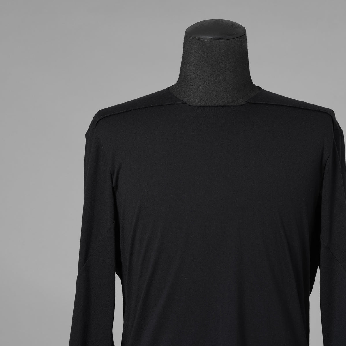 DEVOA デヴォア / 美品 24AW SVIN Cotton Long Sleeve Soft Jersey Cutsewn 長袖Tシャツ / CSC-28S3 / size 1 (BLACK) 123037-alm
