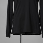DEVOA デヴォア / 美品 24AW SVIN Cotton Long Sleeve Soft Jersey Cutsewn 長袖Tシャツ / CSC-28S3 / size 1 (BLACK) 123037-alm