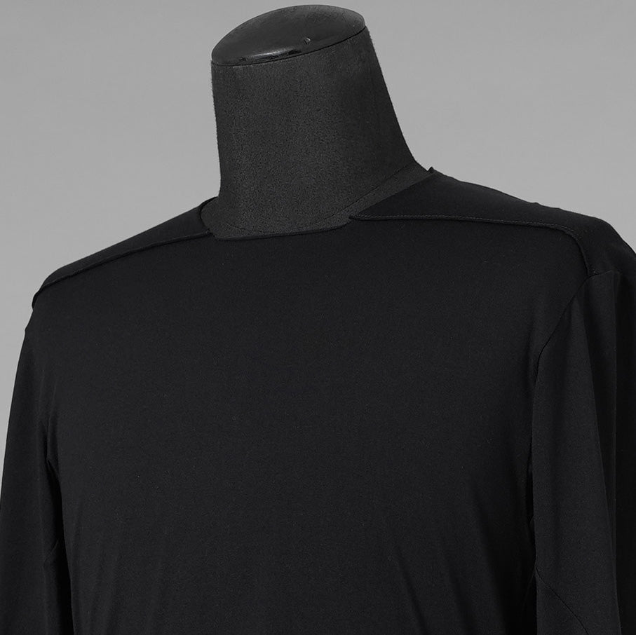 DEVOA デヴォア / 美品 24AW SVIN Cotton Long Sleeve Soft Jersey Cutsewn 長袖Tシャツ / CSC-28S3 / size 1 (BLACK) 123037-alm