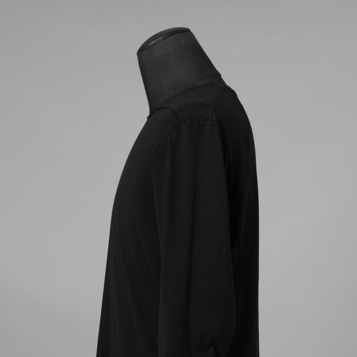 DEVOA デヴォア / 美品 24AW SVIN Cotton Long Sleeve Soft Jersey Cutsewn 長袖Tシャツ / CSC-28S3 / size 1 (BLACK) 123037-alm