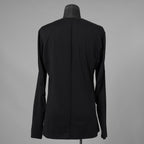 DEVOA デヴォア / 美品 24AW SVIN Cotton Long Sleeve Soft Jersey Cutsewn 長袖Tシャツ / CSC-28S3 / size 1 (BLACK) 123037-alm