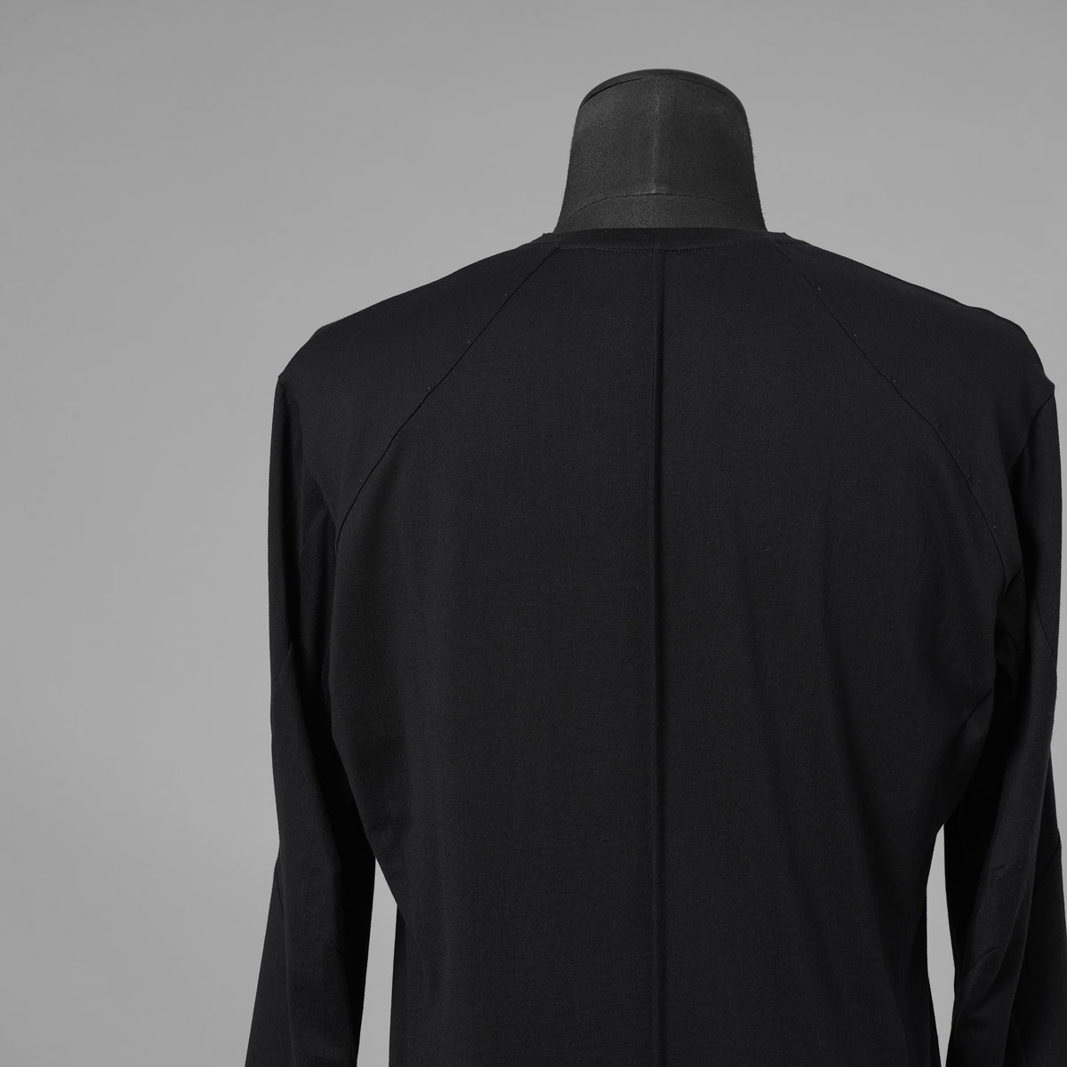 DEVOA デヴォア / 美品 24AW SVIN Cotton Long Sleeve Soft Jersey Cutsewn 長袖Tシャツ / CSC-28S3 / size 1 (BLACK) 123037-alm