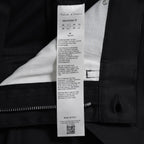 Rick Owens リックオウエンス / 24SS LIDO / STEFAN CARGO SHORTS BLACK ショート パンツ / RR01D3322 TE 09 / size 28 (BLACK)