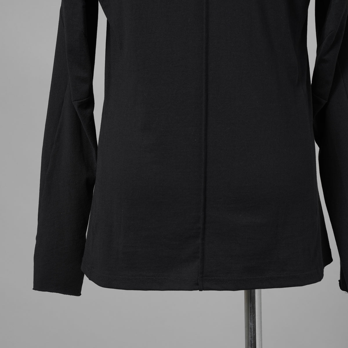 DEVOA デヴォア / 美品 24AW SVIN Cotton Long Sleeve Soft Jersey Cutsewn 長袖Tシャツ / CSC-28S3 / size 1 (BLACK) 123037-alm