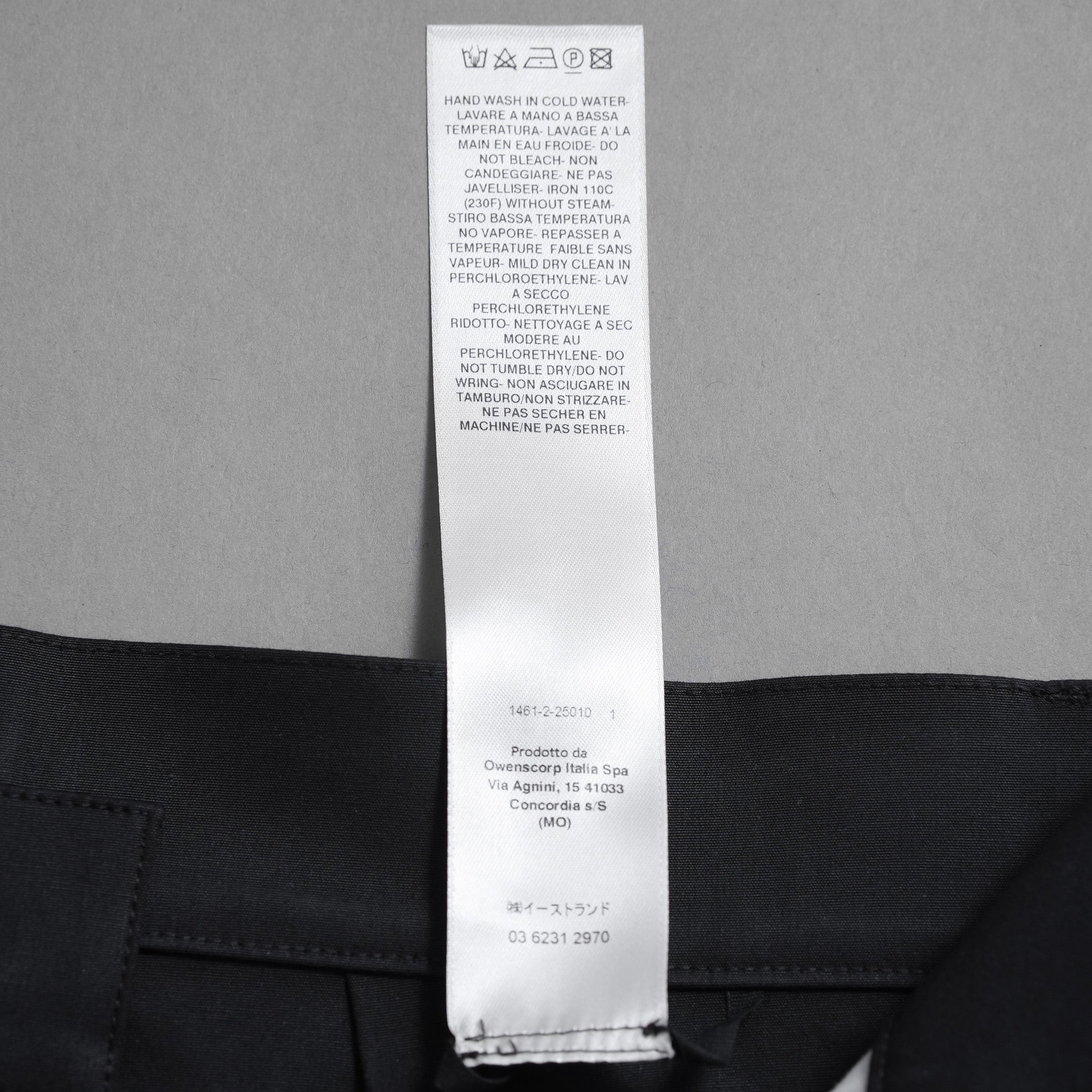 Rick Owens リックオウエンス / 24SS LIDO / STEFAN CARGO SHORTS BLACK ショート パンツ / RR01D3322 TE 09 / size 28 (BLACK)